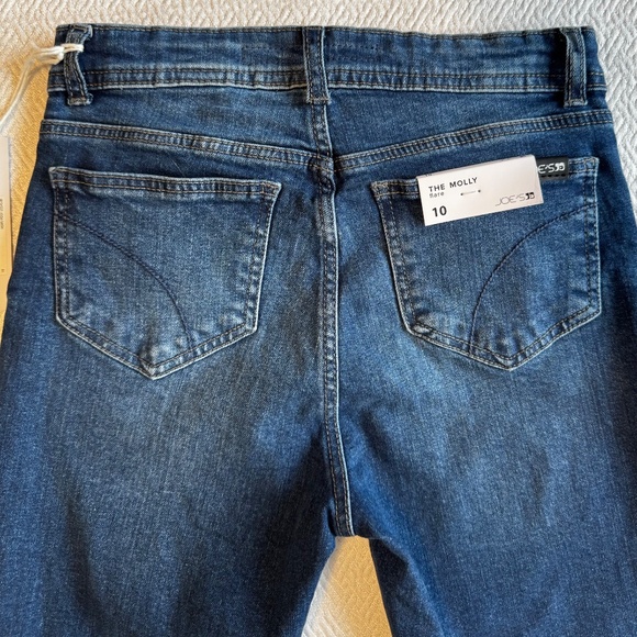 NWT Girls Joe's Jeans x Triple 5 The Molly Flare Medium Wash Girls Size 10 - Picture 7 of 16
